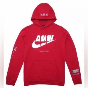 Nike x TDE Kendrick Lamar “The Championship Tour” DAMN Hoodie (red)